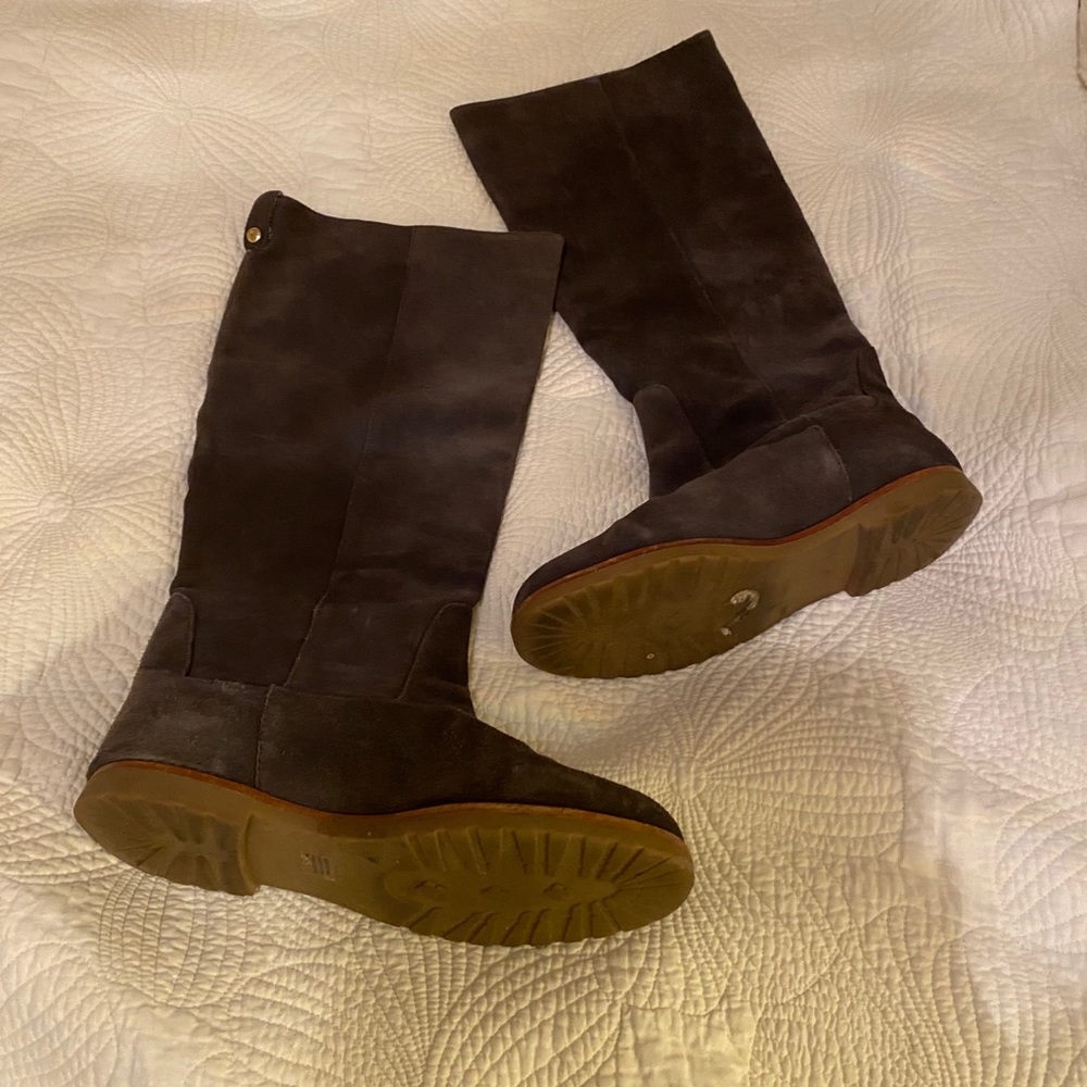 UGG Gray Suede Boots